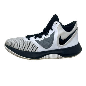 Nike Air Precision II Basketball Shoes Mens 7 White Black 103.5=I.6.1
